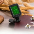 thumbnail image 4 of HaoXun Professional Clip-On Guitar Tuner for Ukulele, Violin, Chromatic 12-Temperament | Fast Accurate Electronic Tuner with Easy Read Display & Noise Reduction, 4 of 9