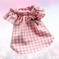 thumbnail image 3 of 1 camisa a cuadros para mascotas., 3 of 3