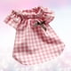thumbnail image 3 of 1 camisa a cuadros para mascotas., 3 of 3