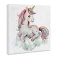 thumbnail image 2 of Stupell Industries Contemporary Rainbow Unicorn on Cloud Canvas Art, 17 x 17, by Creative Studio, 2 of 8