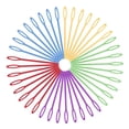 thumbnail image 2 of BUYISI Convenient Pack Of 100 Multicolor Plastic Sewing Needles For Crafts And Diy 5.5Cm, 2 of 5