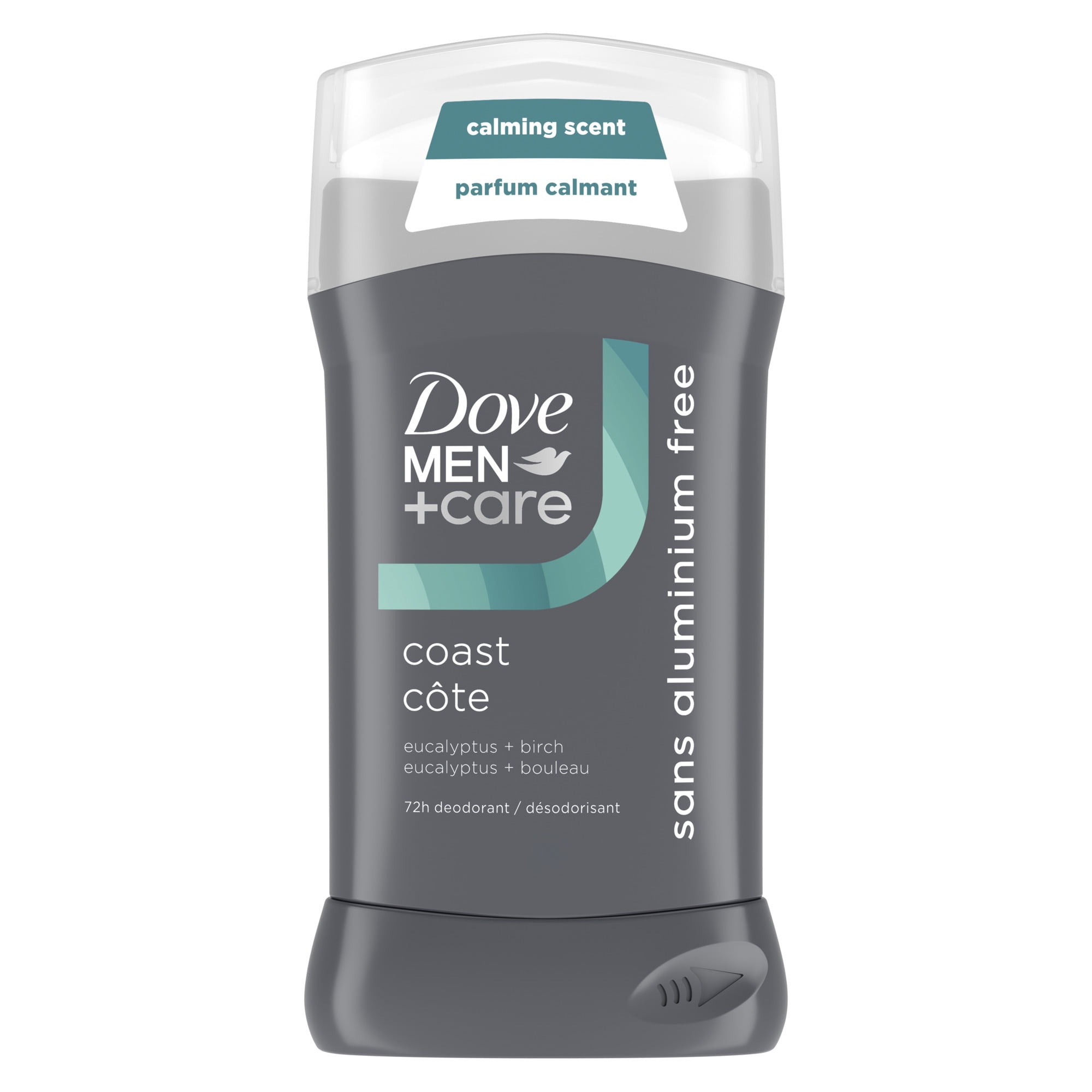 Dove Men+Care Déodorant en bâton Coast Eucalyptus + Bouleau, 85 g