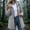 Gray, variant on Women's Rain Jacket, Waterproof Hooded Zip-Up Design with Drawstring Waist, Lightweight Windbreaker for Outdoor Travel