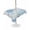 Blue Grey, variant on Outdoor Tablecloth with Umbrella Hole for Patio/Picnic/Party/Camping, Coastal Trutle Waterproof Table Cloth Round Cover Washable, Nautical Summer Beach Ocean Coral (Dia 54")