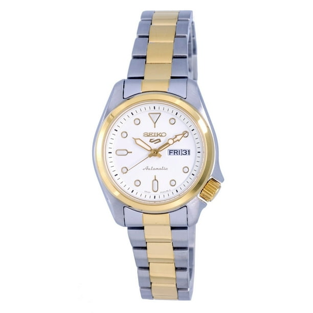 Seiko 5 2 tone sale