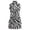 Black, White, Multicolor, variant on lnmuld Girls Camo Flag Print Half-Zip Sleeveless Tennis Dress Size:10-11 Years