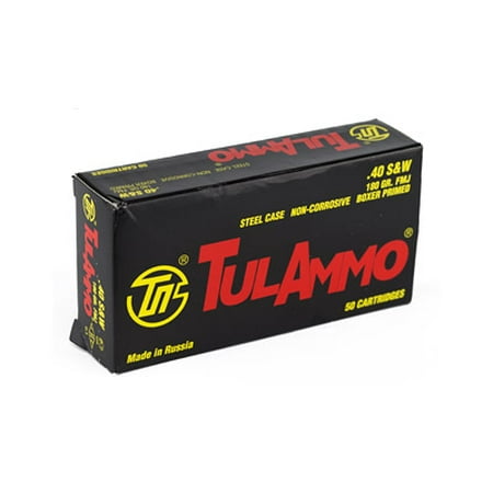 Tulammo Usa .40 S&w Fmj 180 Grain
