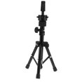 thumbnail image 1 of Soporte de Cabeza de Maniquí Ajustable, Acero Inoxidable Resistente - Negro Sunnimix Soporte para trípode con cabeza de maniquí, 1 of 8