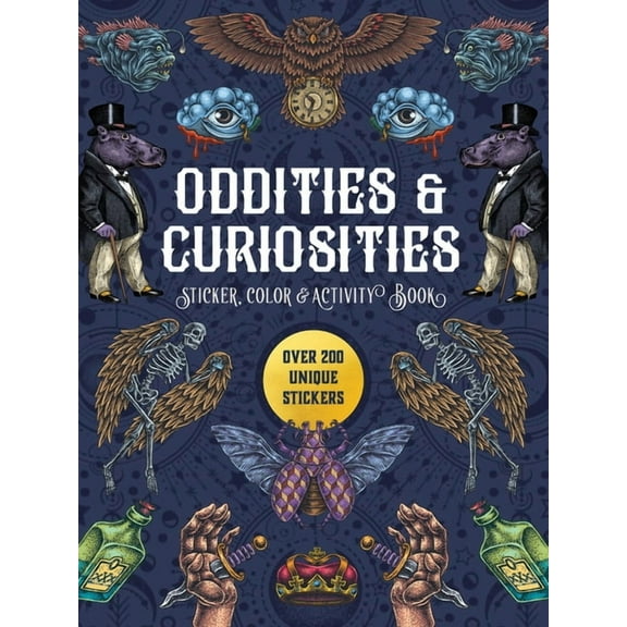 Sticker Activity Deluxe Editions Oddities & Curiosities Sticker, Color ...