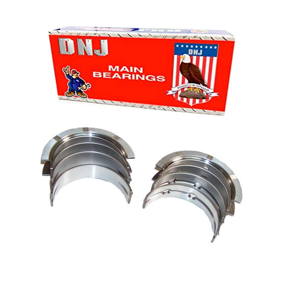 DNJ MB3114 Standard Main Bearings Set Fits Cars & Trucks 85-11 Buick Regal 2.8L-3.9L DOHC OHV