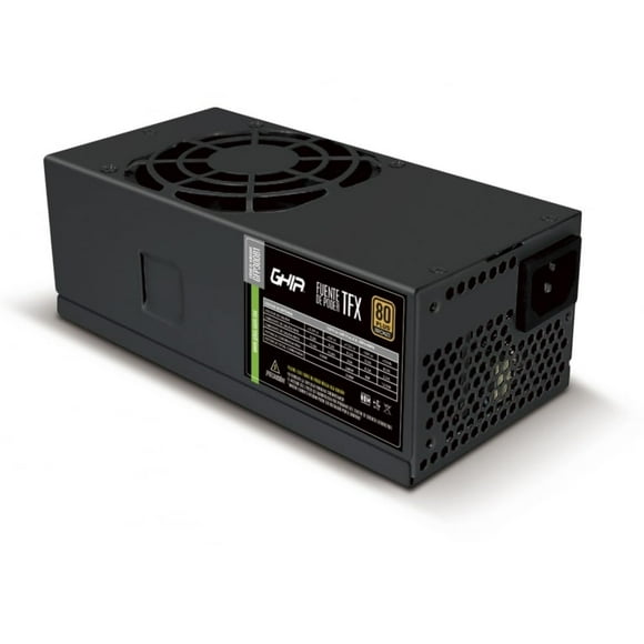 GHIA Fuente de Poder GFP300B1N. TFX 300W 80 Plus Bronze para Equipos Slim (SFF)
