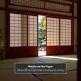 thumbnail image 4 of Red Lantern 7 ft. Tall Zen Shoji Sliding Door Kit - Rosewood, 4 of 8