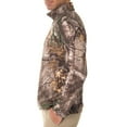 thumbnail image 6 of Realtree & Mossy Oak Men's Fleece Performance Camo 1/4 Zip Jacket, 6 of 7