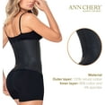 thumbnail image 6 of ANN CHERY Corset Waist Trainer for Women s Weight Loss - Colombian Waist Cincher - 3 Hook Latex Body Shaper - Edition 2021 5X-Large Black, 6 of 6