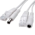 thumbnail image 1 of Kit de inyector y divisor PoE pasivo,Kit de inyector y divisor PoE 1 inyector PoE macho 1 hembra de 12 V y divisor PoE para accesorios de dispositivos de red inalámbrica, 1 of 7