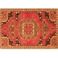thumbnail image 1 of Ahgly Company Indoor Rectangle Medallion Orange Traditional Area Rugs, 8' x 12', 1 of 1