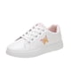 thumbnail image 1 of 2022, zapatos vulcanizados informales de suela gruesa para estudiantes, zapatillas de deporte para mujer, zapatos blancos ligeros para caminar, zapatos planos de punta redonda con boca profunda 38 Gao Jinjia LED, 1 of 2