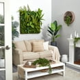 thumbnail image 4 of Nearly Natural 40" x 40" Forest Artificial Living Wall in Green, 4 of 4