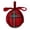 Wine, variant on 1 Pc Christmas Ball Ornament Tartan Plaid Buffalo Check Fabric Ball Christmas Tree Hanging Ornament Rustic Farmhouse Gingham Hanging Home Decoration for Holiday, 3.15 Inch, Green