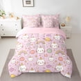 thumbnail image 2 of Castle Fairy Animal Unicorn Cats Twin Bedding Sets,Rainbow Planet Bedding Comforter Set, 2 of 8