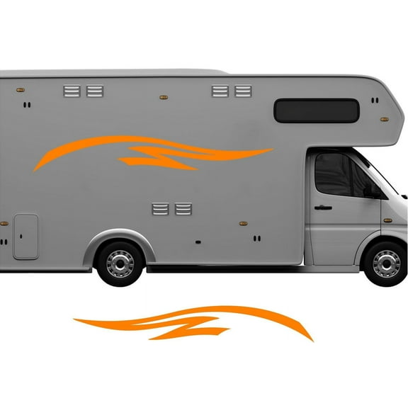 StickerChef  Pontoon Boat RV Stripes and Graphics Large Replacement Trailer Decals Set CB54