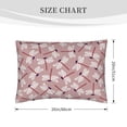 thumbnail image 2 of Queen Size Pillows Cases Standard Size 20x26 In - Dragonfly Print No.9095 Soft Comfort Envelope Closure Pillowcases Standard, 2 of 5
