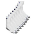 thumbnail image 2 of Champion Men's Sock, 8-pairs (White), 2 of 3