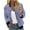 Purple, variant on QATAINLAV Womens Bomber Jackets Trendy Print Long Sleeve Zip Up Moto Jacket Fall Casual Outerwear White S
