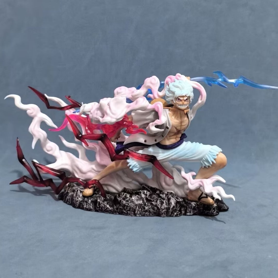 Drift Lightning Nika Luffy Standing Statue Scene Ornament Anime Figure Model
