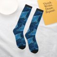 thumbnail image 5 of Balery Stingray Printed Novelty Socks Men's Women's Crew Socks Sports Socks Knee High Socks Cotton Socks Quirky and Cool Socks, 5 of 9