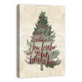 thumbnail image 2 of Creative Products Watercolor O Christmas Tree 24x36 Canvas Wall Art, 2 of 3