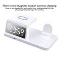 thumbnail image 5 of Staron under $5! Wireless Charging Station, 15W Fast Charger with Digital Alarm Clock, Multi-Device Charging Stand for Phones Watches, 5 of 7