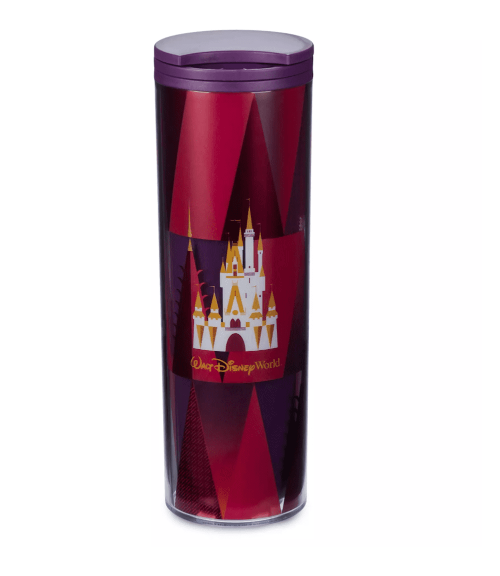 Disney Walt Disney World Starbucks Cinderella Castle Red Travel Tumbler