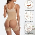 thumbnail image 7 of FITVALEN Women Tummy Control Shaping Panties Hourglass Figure Butt Lifter Shapewear Hi-Waist Body Shaper Thigh Slimmer Underwear Lace Panties, 7 of 7