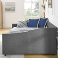 thumbnail image 4 of Foam Padded Comfort & Pull - out Drawers - Full Size Daybed for Seating, 4 of 6
