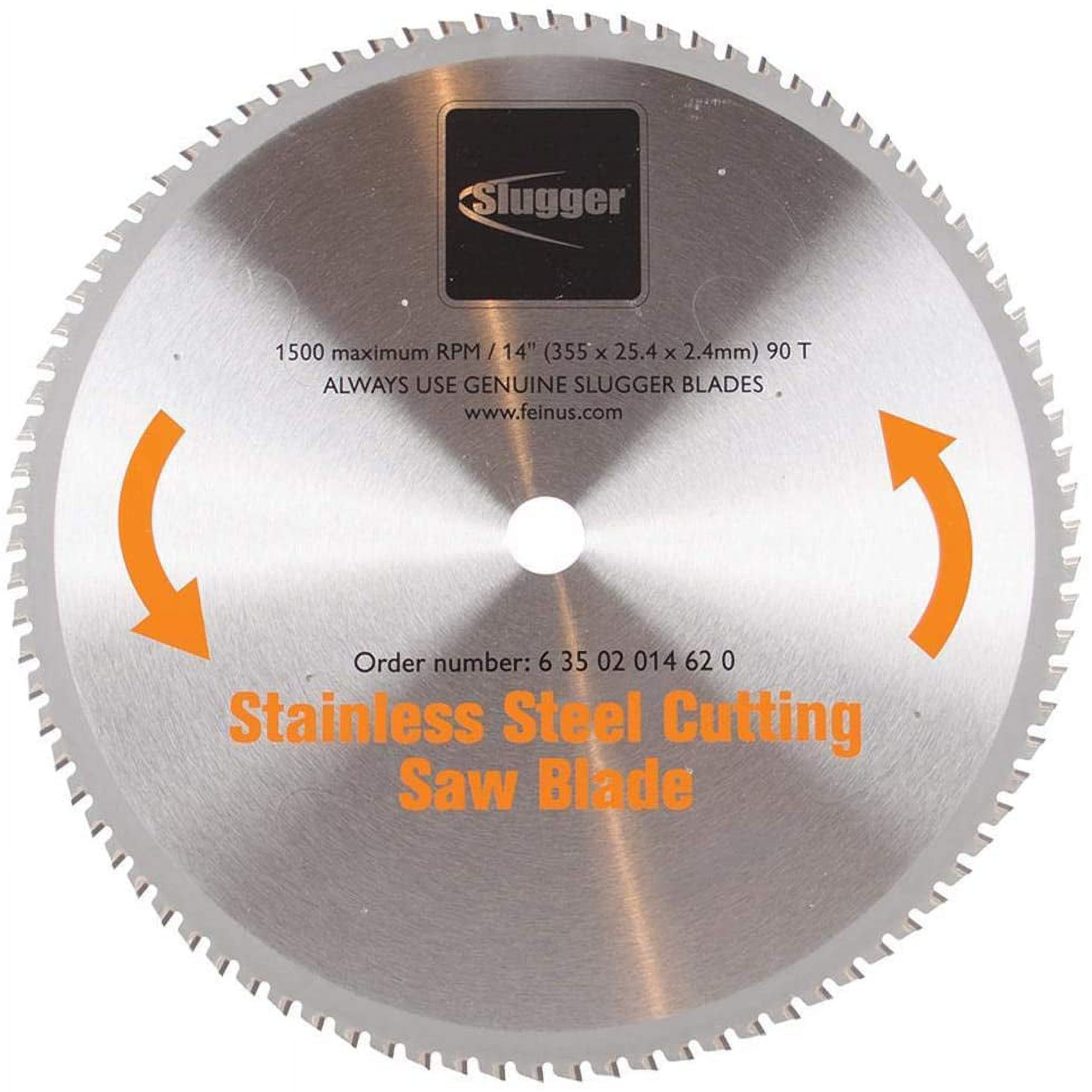 Fein 63502014620 Slugger 14 in. Stainless Steel Cutting Saw Blade  