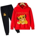thumbnail image 1 of Niños moda León rey Simba sudaderas con capucha bebé niños niñas ropa deportiva sudadera 2 uds conjuntos algodón disfraz niños chándales90CM Gao Jinjia LED, 1 of 2