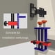 thumbnail image 2 of Cabinet Installation Tool, Door Cabinet Aluminum Positioner LaborSaving HeavyDuty Tool, 2 of 5