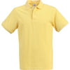 Little Boys Girls Yellow Short Sleeve School Uniform Polo Shirt 4-7