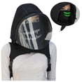 thumbnail image 2 of Hooded Masque Detachable Breathable Protective Masque Horror Halloween Grim Reaper Cosplay Costume Props New, 2 of 5