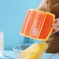 thumbnail image 5 of Large Silicone Ice Tray Mold with Cover, 4-Grid Strip Design for Freezing Soup, Broth, Sauce, Easy Release and Demold, 5 of 7