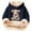 Blue, variant on Kids Highland Cow Sweatshirt- Soft Lined Christmas Sweatshirts with Highland Cow Print, Cozy Warm Kids Jacket Top for Winter Outdoor Play and Holiday Activities