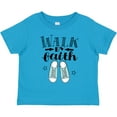thumbnail image 3 of Inktastic Walk by Faith Quote Boys or Girls Toddler T-Shirt, 3 of 5