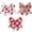 A, variant on JoyMoreHome 12Pcs Valentine's Day Wreath Bows Valentines Bows Red Love Hearts Burlap Bows for Wreaths, Valentines Day Ribbon Bows Tree Topper Bows for Home Indoor Outdoor Decoration