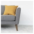 thumbnail image 4 of Beatrice Gray Microfiber Modern Living Room Left Facing Corner Sectional Sofa, 4 of 5