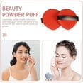thumbnail image 2 of 1 pcs Powder Puff(Rose Red Drop Shaped ),Face Soft Dual Sided Cushion Puff Cosmetic Puff Sponge Powder Wet Dry Makeup Tool, 2 of 5