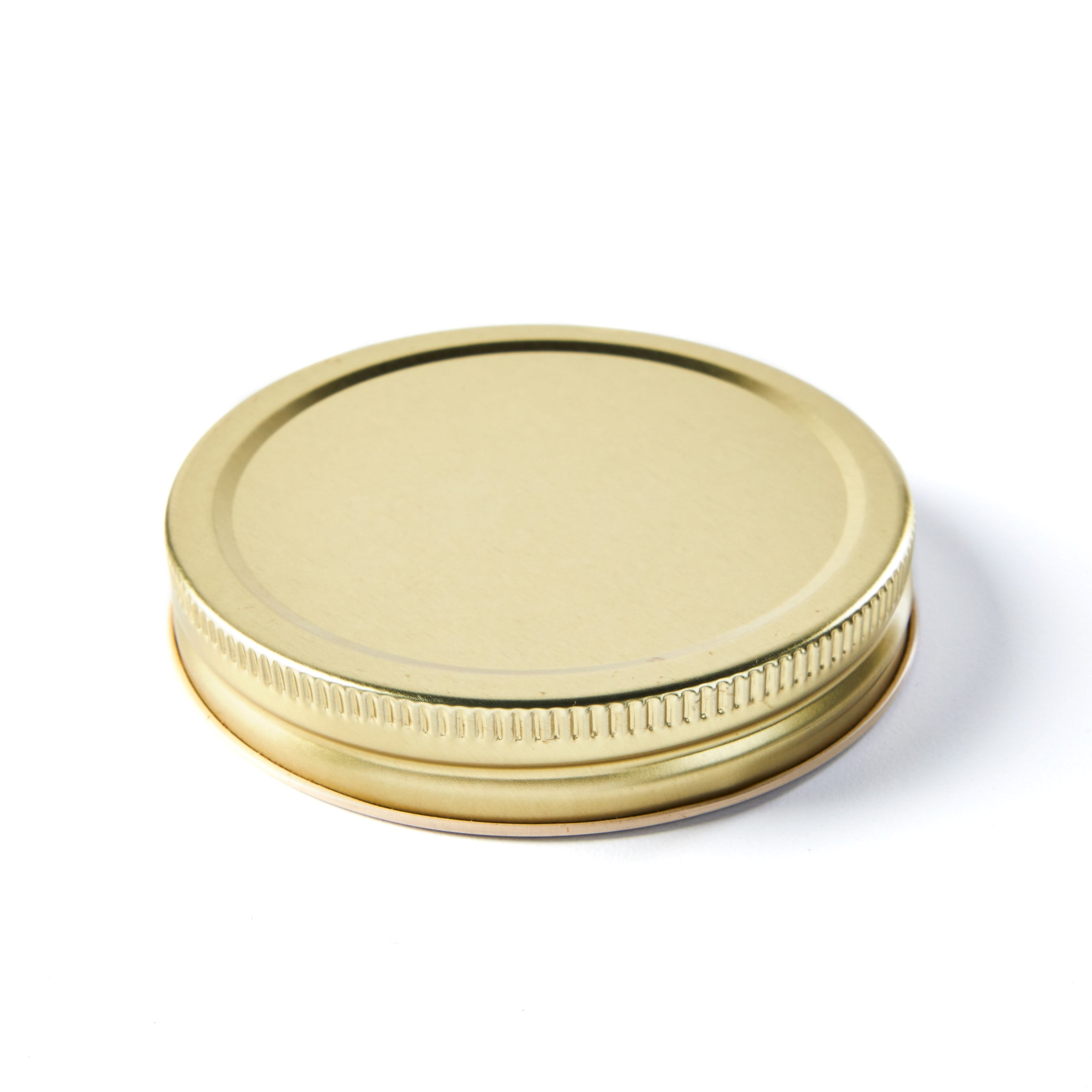 (6 pack) Mainstays 6-Pack Metal Mason Jar Lids - Wide Mouth, One-Piece Reusable Canning Jar Lids with Screw-Top for Pantry Storage and Crafts, Fits All Brands Wide Mouth Mason Jars