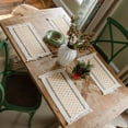 thumbnail image 4 of Chemin de Table Imperméable Isolation Thermique Protection de l'Environnement Fête Pique-Niques Chemin de Table pour Cuisine, 4 of 12