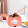 thumbnail image 5 of Ihvewuo Chocolate Melting Pot 250ml Electric Chocolate Melter 2-Speed Adjustable Temperature Chocolate Tempering Machine Easy to Use Chocolate Melter Pots Practical Cheese Melting Pot, 5 of 11
