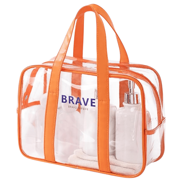 Bolsa impermeable transparente multiusos playa viajes gym